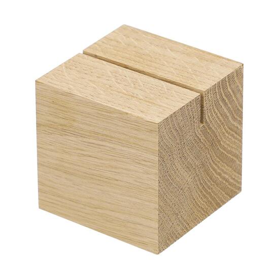 Holzmenükartenhalter "Cube"