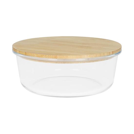 Glasbox "Balance", rund 19x7,5 cm