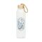 Glasflasche mit Hülle "Natural", 0,7l