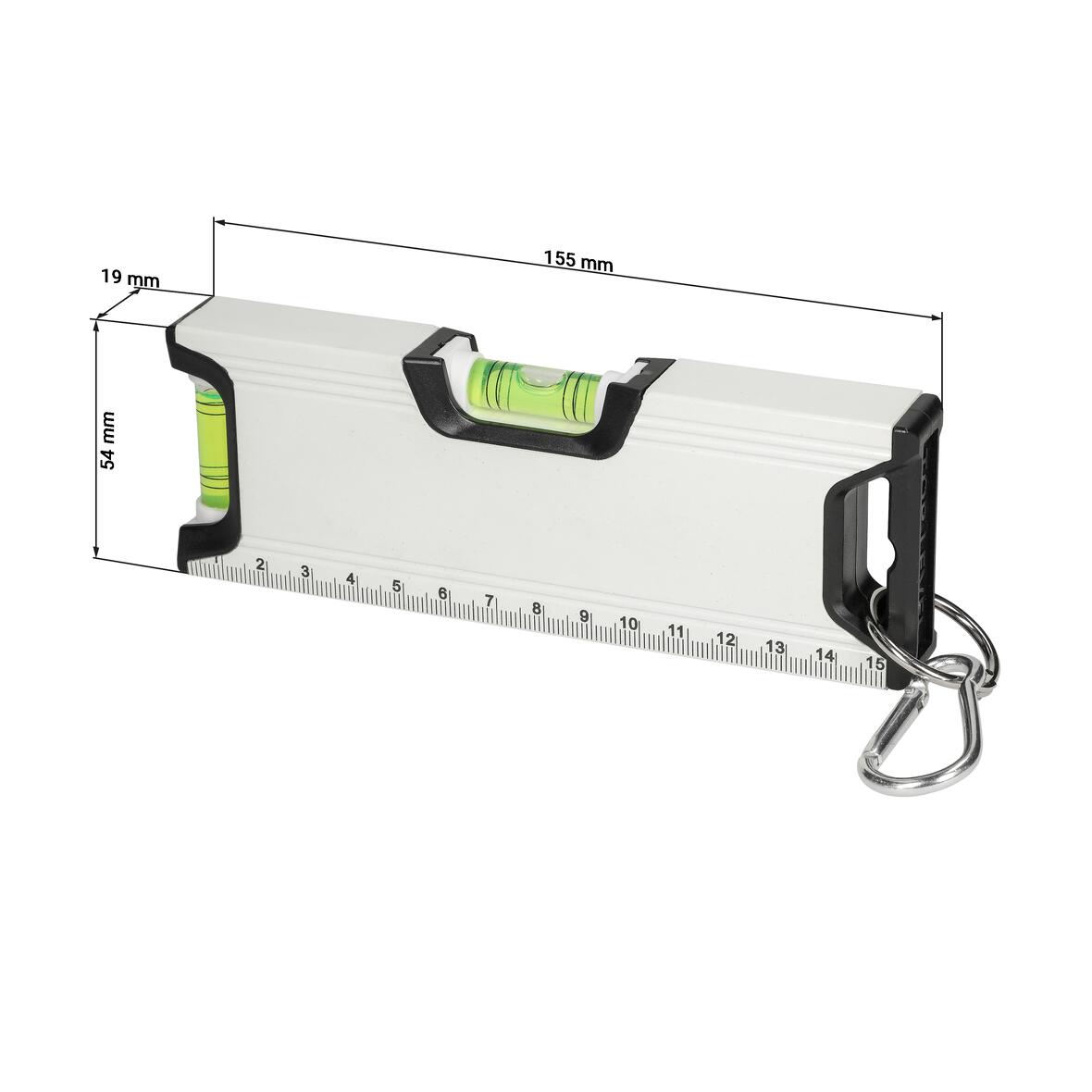 Wasserwaage "Misura" 15,5 cm