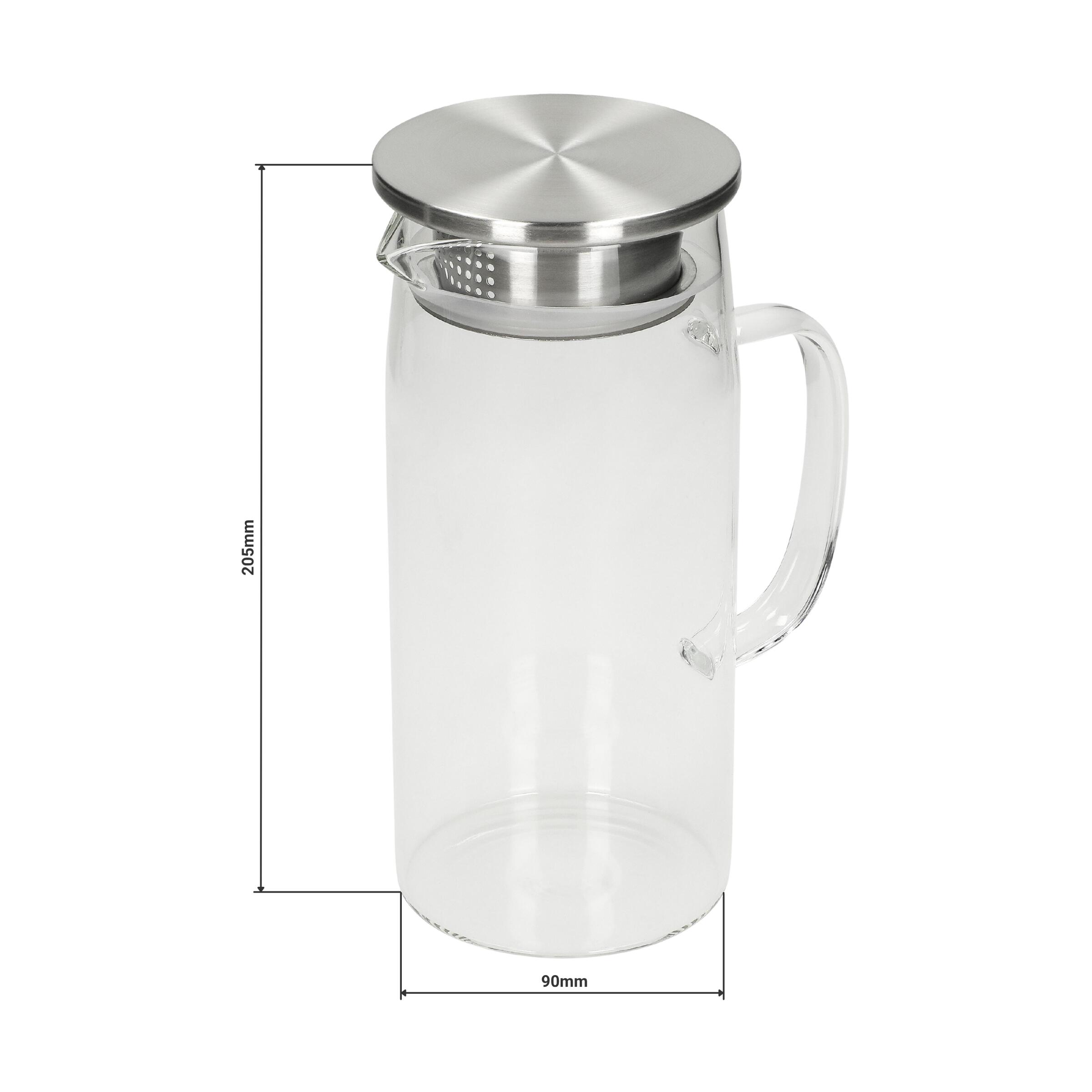 Glaskaraffe "Vivara" 1l