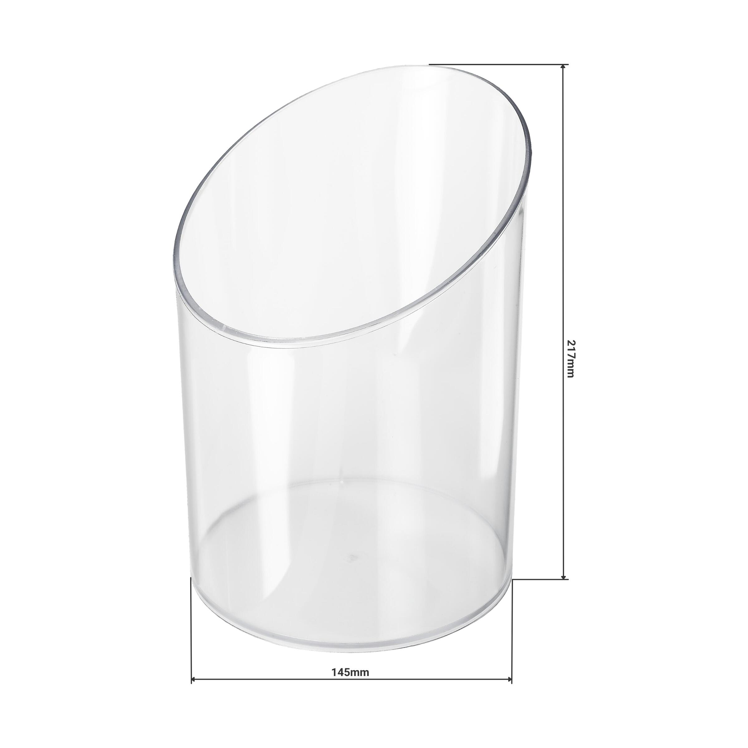 Acrylbox "Schütte" unbefüllt