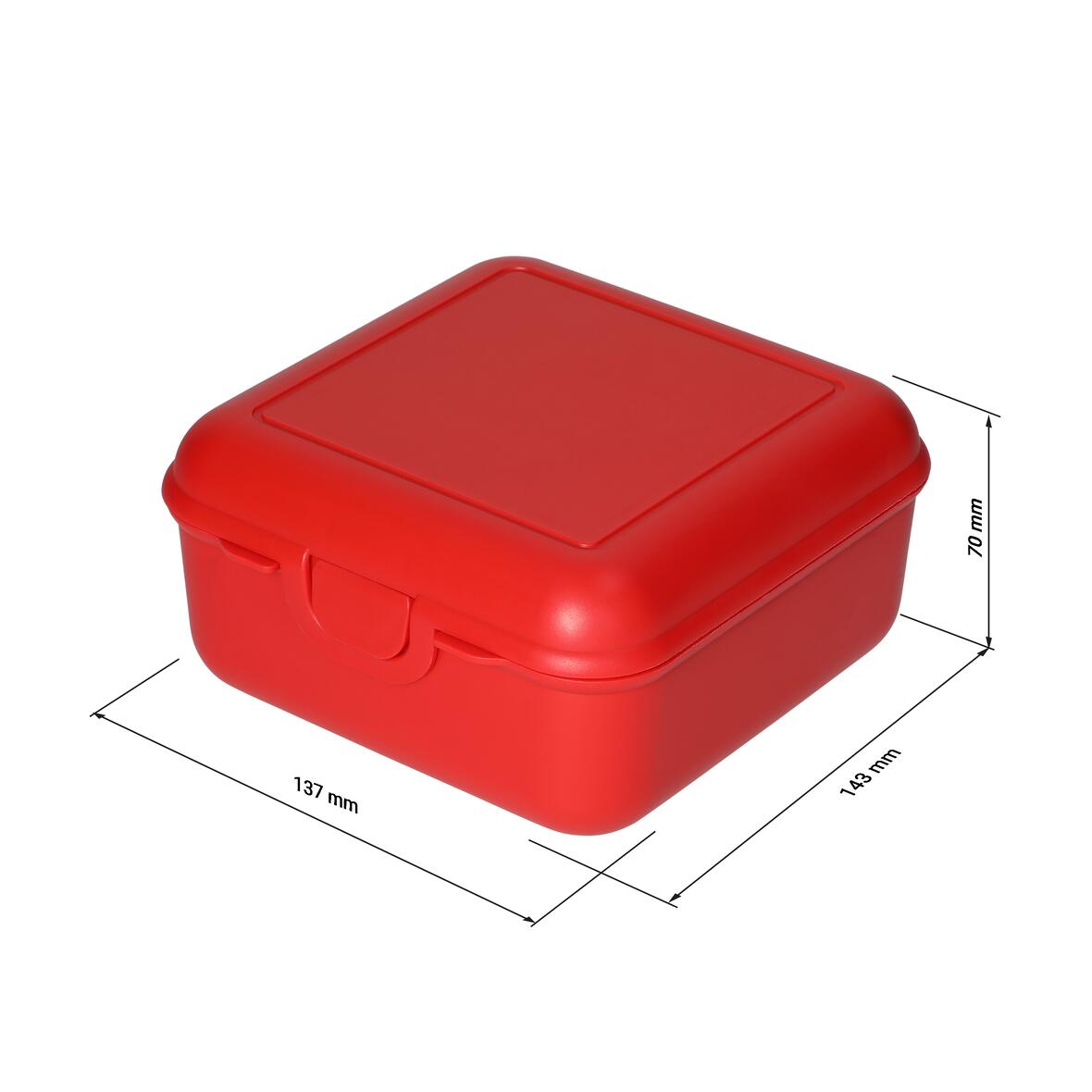 Vorratsdose "Cube" deluxe, mit Trennschale