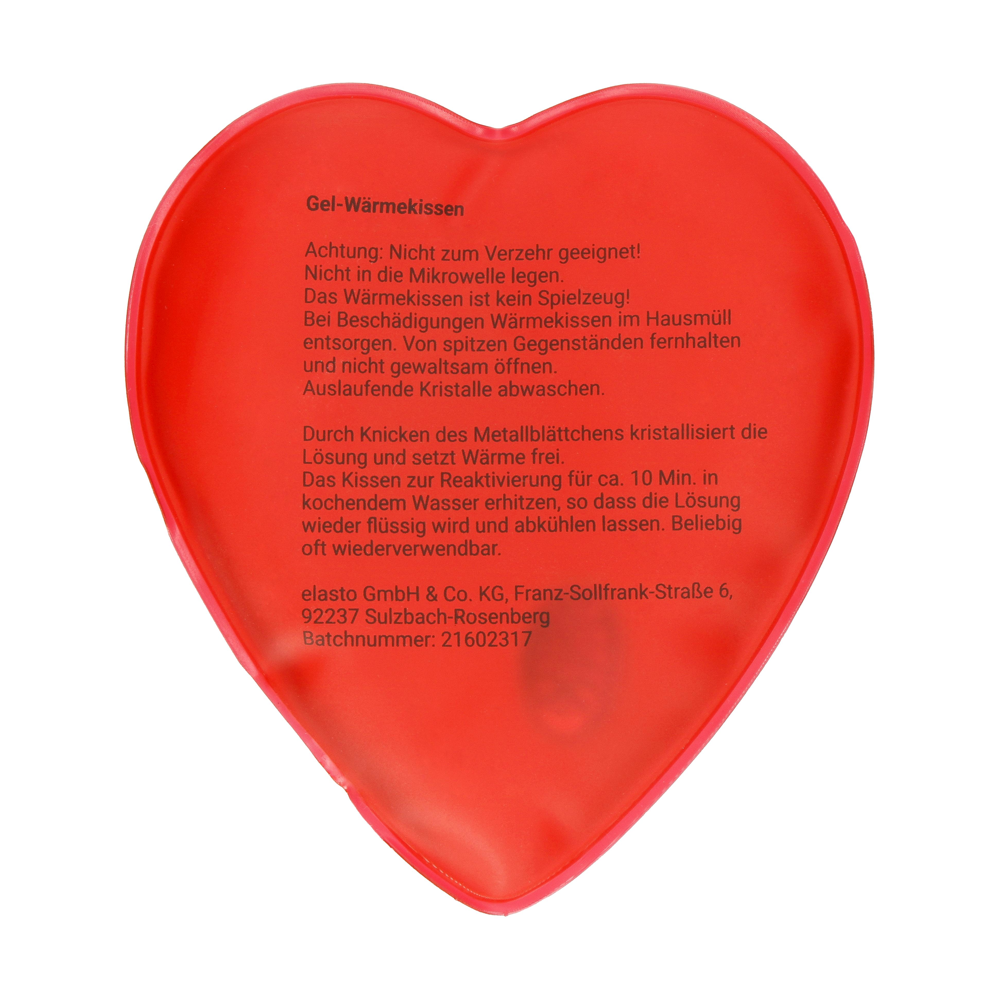 Gel-Wärmekissen "Herz"