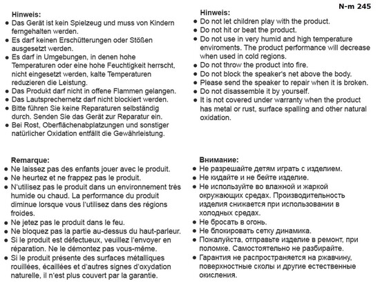 Wireless-Speaker black