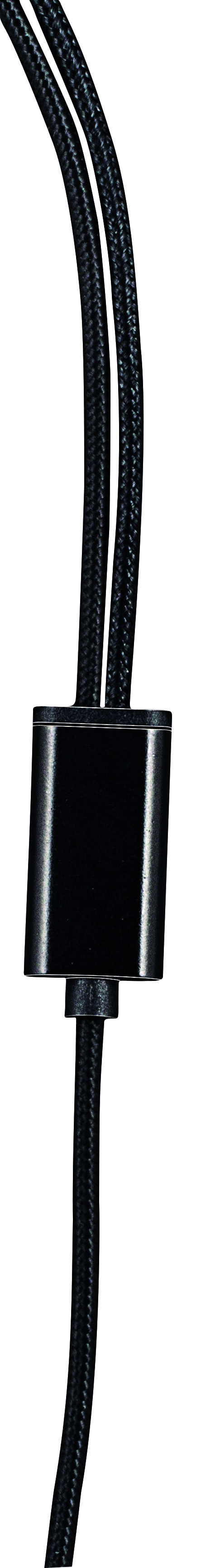 3-in-1 Kabel schwarz