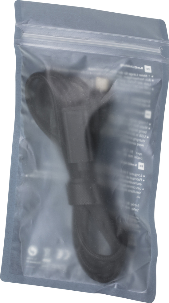 3-in-1 Kabel schwarz