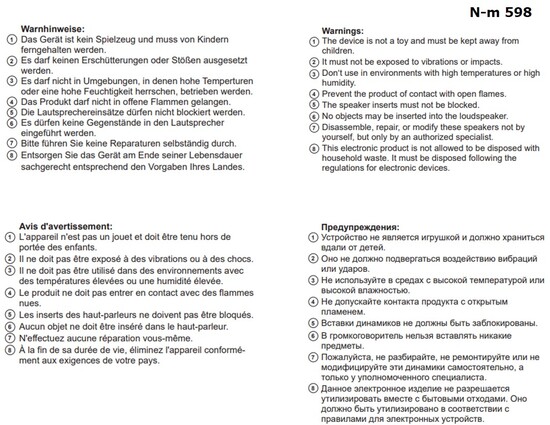 LOOK PC Lautsprecher Set