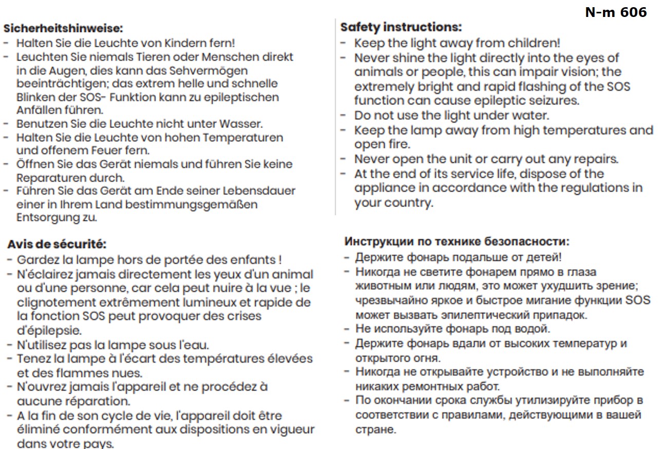 NIMBUS Kopflampe mit Sensor