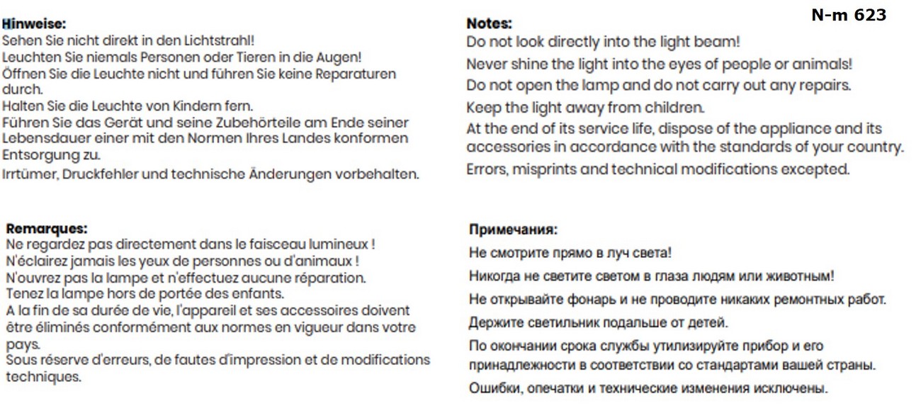 MULTI Funktionsleuchte