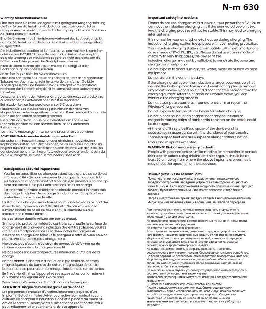 TALENT Wireless Charger 3-in-1