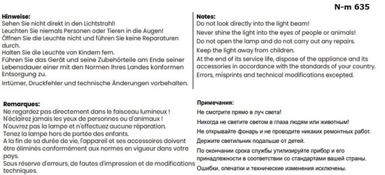 BEAM Taschenlampe 1000 Lumen