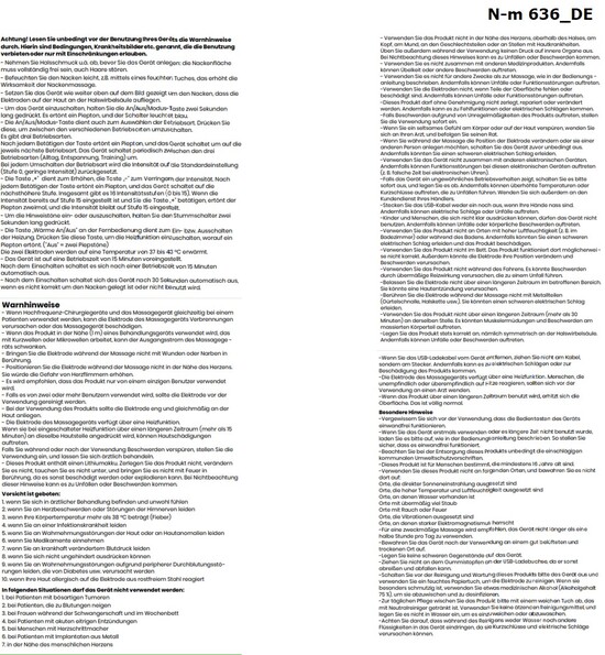 RELAX Nackenmassagegerät