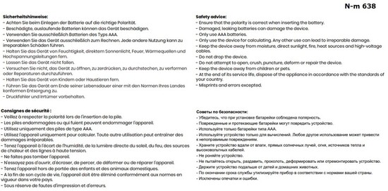 TIMELESS Tischrechner