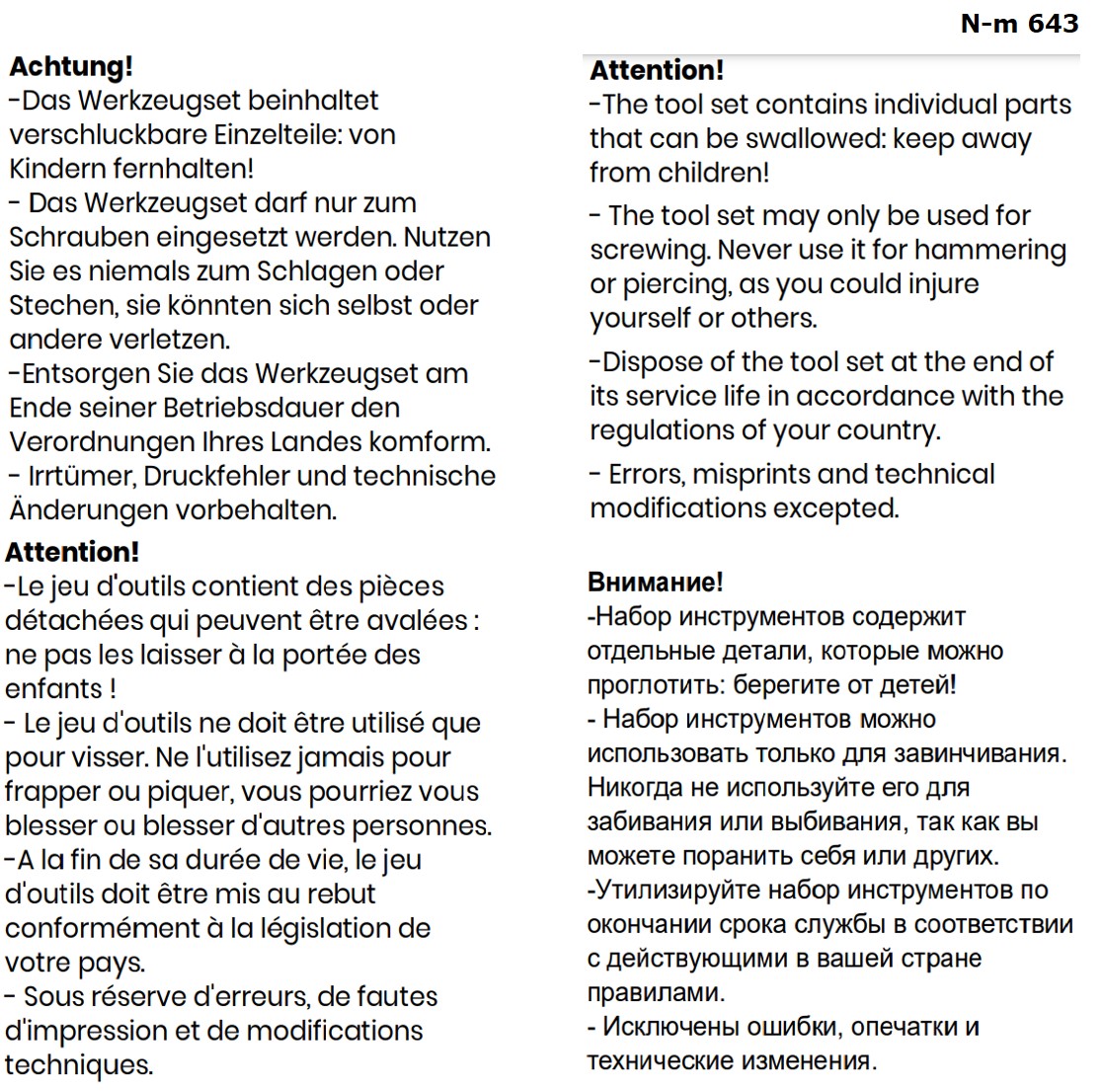 DIY2 Feinwerkzeugset 24-teilig