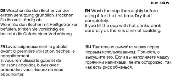 EASY Coffee- Becher weiß