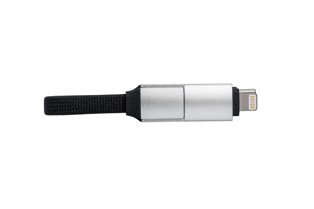 CONNECT Kabel 100W silbern