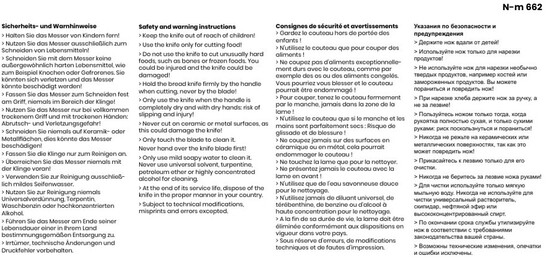 CHEF Universalküchenmesser