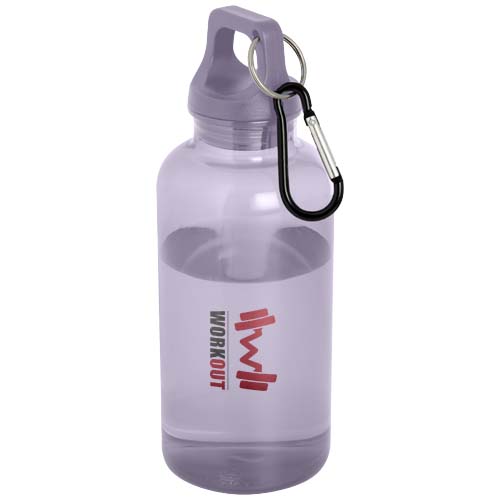 Oregon 400 ml RCS-zertifizierte Trinkflasche aus recyceltem Kunststoff mit Karabiner
