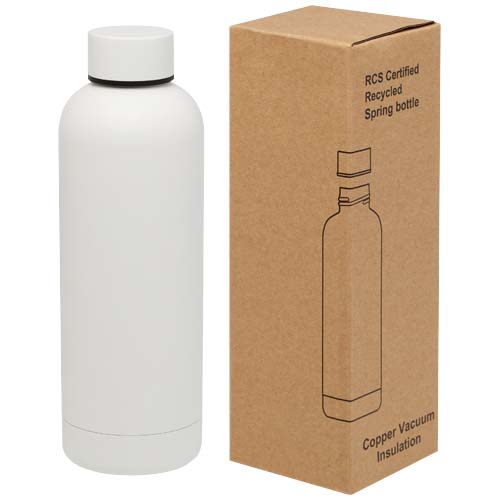 Spring 500 ml RCS-zertifizierte Kupfer-Vakuum Isolierflasche aus recyceltem Edelstahl