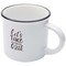 Bari Keramiktasse 240 ml mit glänzender Oberfläche