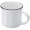 Bari Keramiktasse 240 ml mit glänzender Oberfläche