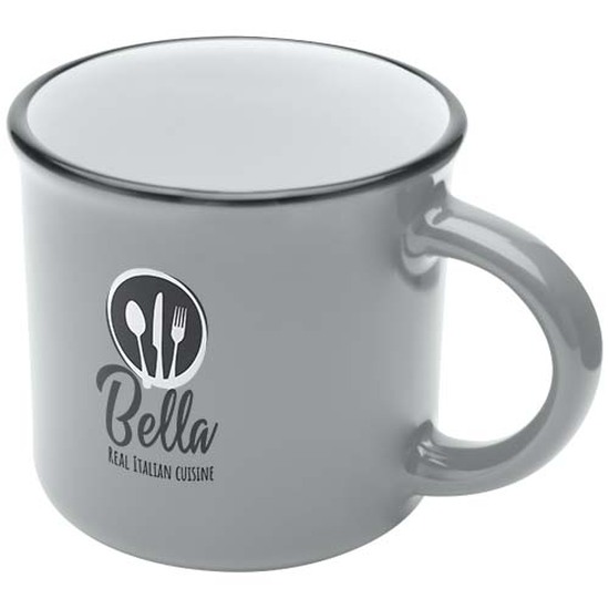Bari Keramiktasse 240 ml mit glänzender Oberfläche