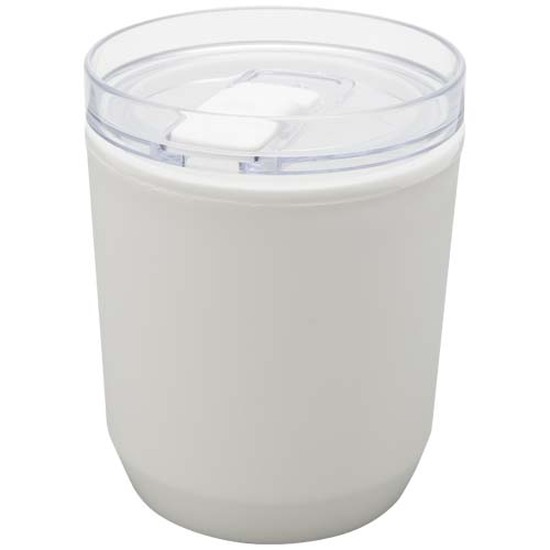 Hudson 180 ml doppelwandiger Becher aus recyceltem Kunststoff