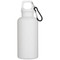 Oregon 400 ml einfarbige RS-zertifizierte Trinkflasche aus recyceltem Kunststoff mit Karabinerhaken