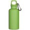 Oregon 400 ml einfarbige RS-zertifizierte Trinkflasche aus recyceltem Kunststoff mit Karabinerhaken