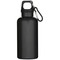 Oregon 400 ml einfarbige RS-zertifizierte Trinkflasche aus recyceltem Kunststoff mit Karabinerhaken