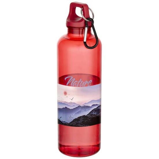 Oregon 750 ml RCS-zertifizierte Trinkflasche aus recyceltem Kunststoff mit Karabinerhaken