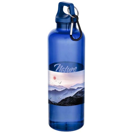 Oregon 750 ml RCS-zertifizierte Trinkflasche aus recyceltem Kunststoff mit Karabinerhaken