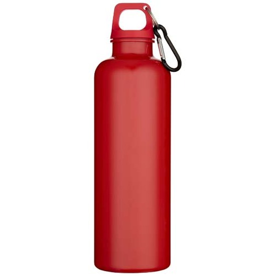 Oregon 750 ml einfarbige RS-zertifizierte Wasserflasche aus recyceltem Kunststoff mit Karabinerhaken
