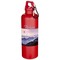 Oregon 750 ml einfarbige RS-zertifizierte Wasserflasche aus recyceltem Kunststoff mit Karabinerhaken