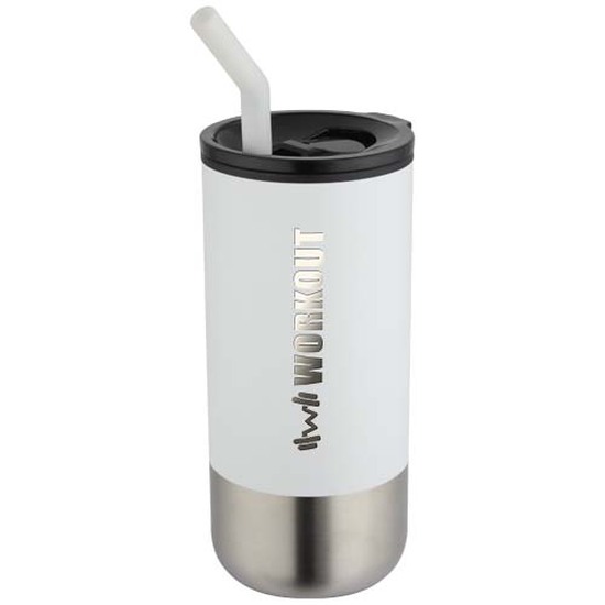Grayson 480 ml RCS recycelter Isolierbecher mit Trinkhalm
