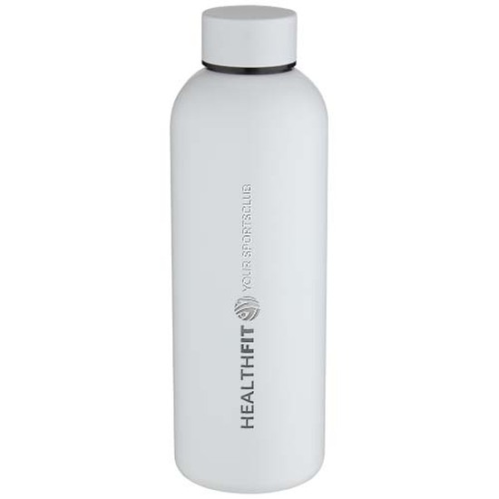 Spring 750 ml RCS-zertifizierte einwandige Trinkflasche aus recyceltem Edelstahl