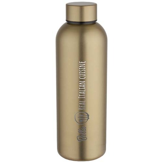 Spring 750 ml RCS-zertifizierte einwandige Trinkflasche aus recyceltem Edelstahl
