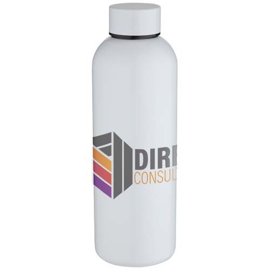 Spring 750 ml RCS-zertifizierte einwandige Sublimation Trinkflasche aus recyceltem Edelstahl