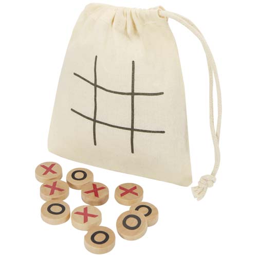 Whorl Tic-Tac-Toe Spiel aus Holz