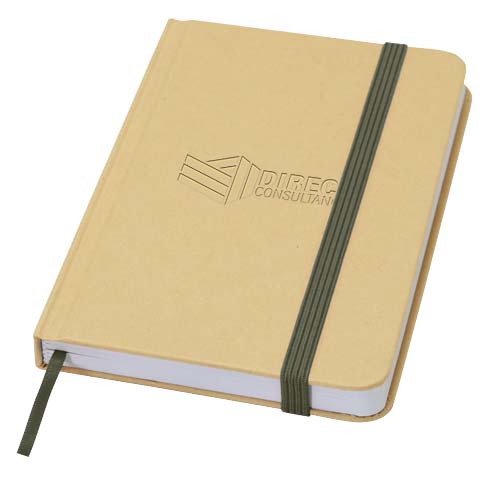 Reed A6 Hardcover Notizbuch, blanko, aus recyceltem Material