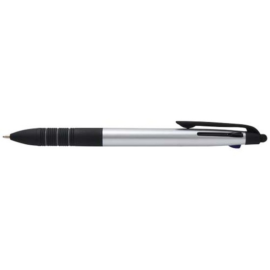 Trine 3-Farben RCS recycelter Kugelschreiber mit Stylus