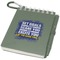 Lig Mini Recyceltes Outdoor-Softcover Notizbuch und Kugelschreiber Set (schwarze Mine)