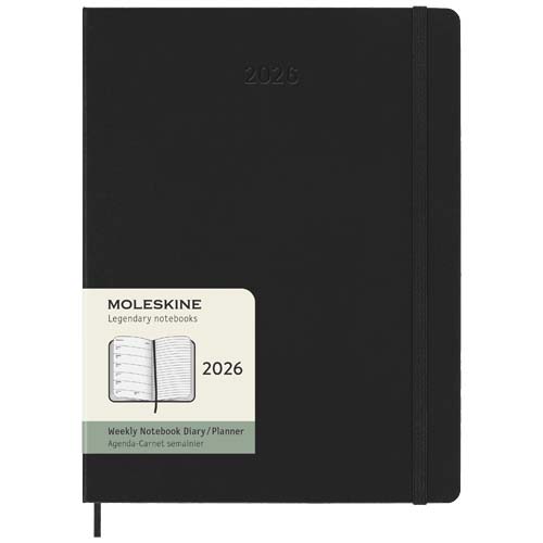 Moleskine Hardcover 12 Monate Wochenkalender XL