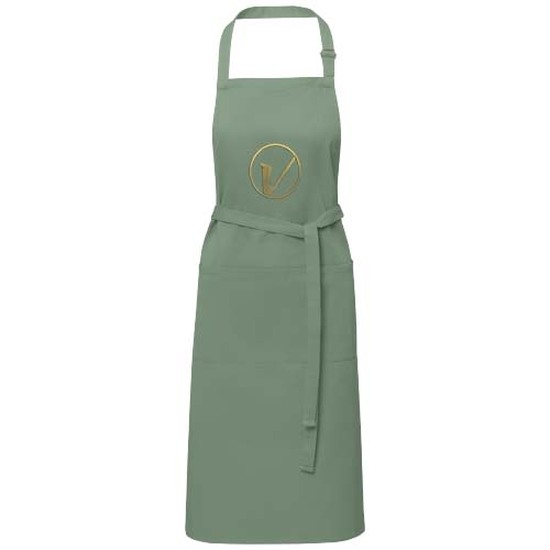 Andrea 240 g/m² Schürze mit verstellbarem Nackenband