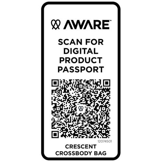 Crescent 500 g/m² Aware™ recycelte Umhängetasche