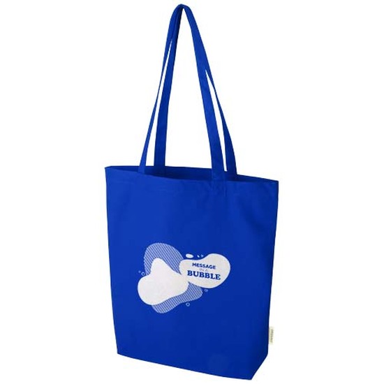 Odisha 180 g/m² OCS Bio-Tragetasche mit breitem Boden 11L