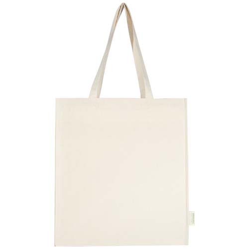 Odisha 180 g/m² OCS Bio Tragetasche mit Seitenfalten 14L