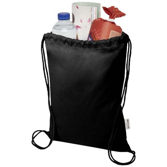 Peru Blend 180 g/m² Sportbeutel aus GRS recycelter Baumwolle 5L