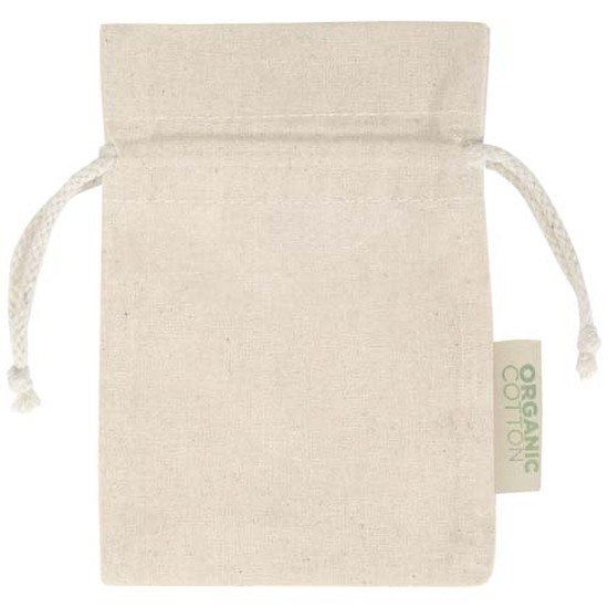Odisha 140 g/m² OCS Bio-Geschenktasche – 15 × 10 cm
